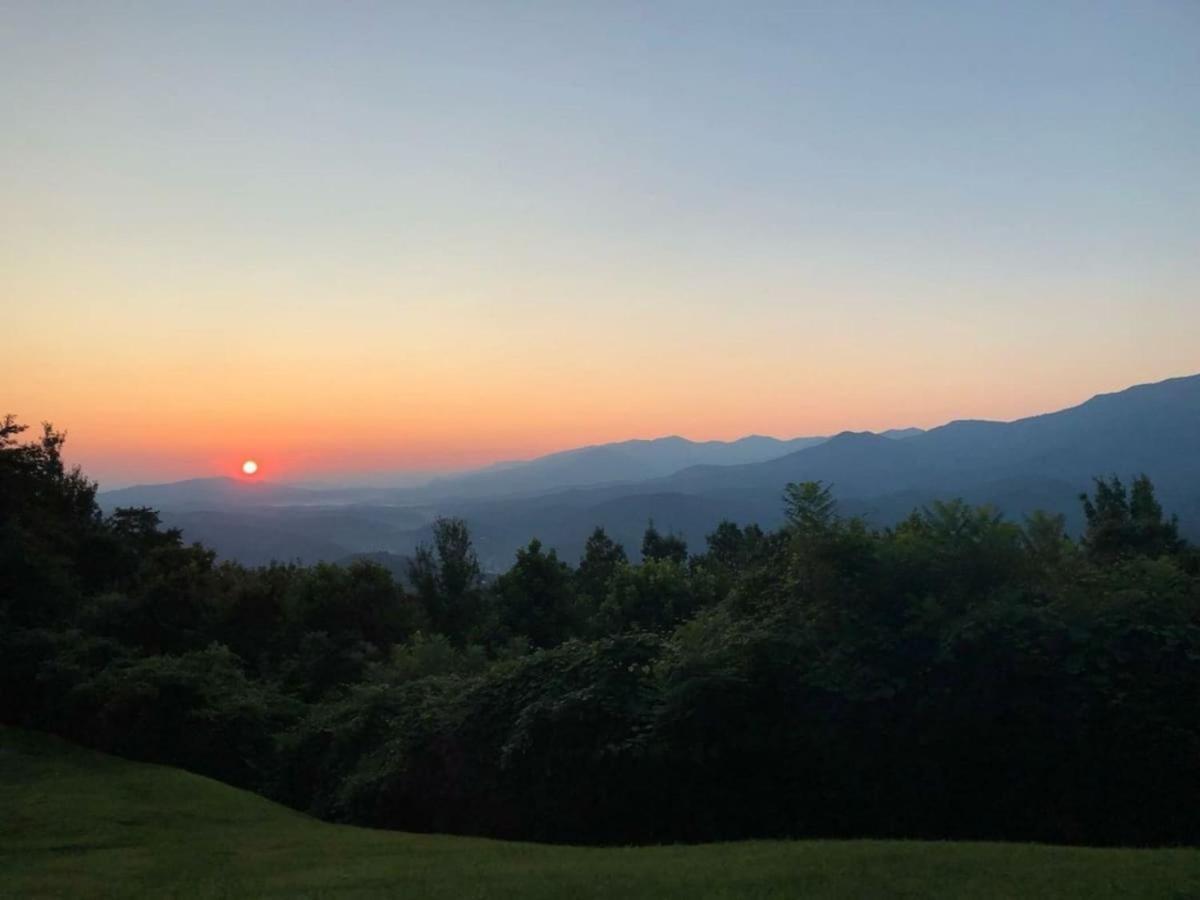 Sky High Views!!-Peak Mountaintop-Outdoor Pool-Close To Downtown-Private Balcony-Wifi-Cable Gatlinburg Eksteriør bilde